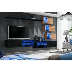 Nappali Bútor Switch Xxiv Fekete kép