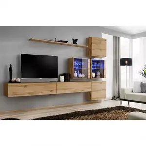 Nappali bútor Switch XVIII üveg +LED Wotan kép