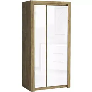 Szekrény Livinio L1 ribbeck/fehér fényű kép