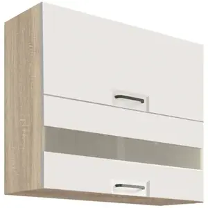 Konyhaszekrény Favorit 41g Sonoma/White kép