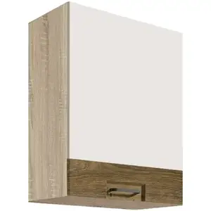 Konyhaszekrény Favorit 33g Sonoma/White+Ribbeck kép