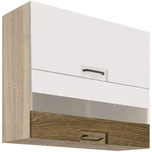 Konyhaszekrény Favorit 41g Sonoma/White+Ribbeck kép