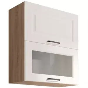 Konyhaszekrény Smart 40g Sonoma/fehér Mat kép