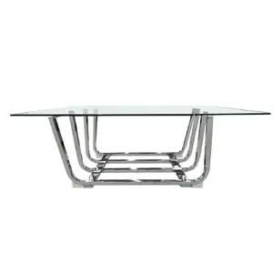 Dohányzóasztal CF60047-A TRANSP. GLASS. kép