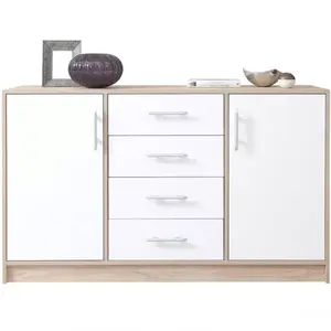 Komoód Smart SRK1 sonoma tölgy / fehér kép