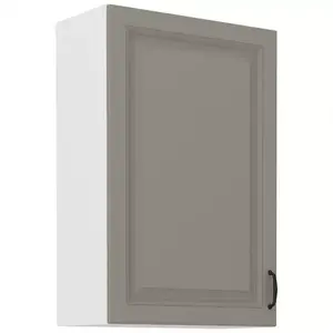 Konyhaszekrény Stilo claygrey/fehér 60g/90 1f kép