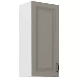 Konyhaszekrény Stilo claygrey/fehér 40g/90 1f kép