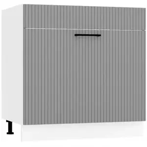 Konyhaszekrény Kate d80zl s/1 zasl szürke mat kép