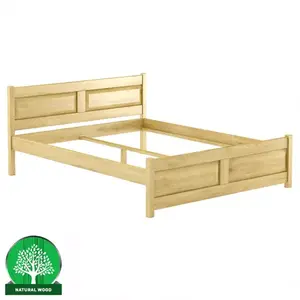 Ágy bükk LK109–180x200 rustikal kép