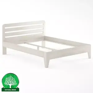 Ágy bükk LK189–140x200 fehérített kép