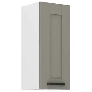 Konyhaszekrény Luna claygrey/fehér 30G-72 1F kép