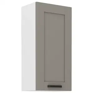 Konyhaszekrény Luna claygrey/fehér 45G-90 1F kép