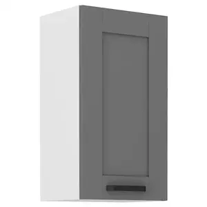 Konyhaszekrény Luna dustgrey/fehér 40G-72 1F kép