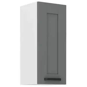 Konyhaszekrény Luna dustgrey/fehér 30G-72 1F kép