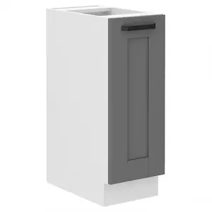 Konyhaszekrény Luna dustgrey/fehér 30D Cargo BB kép