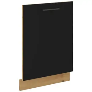 Konyhaszekrény Modena zm 713x596 fekete/artisan tölgy kép