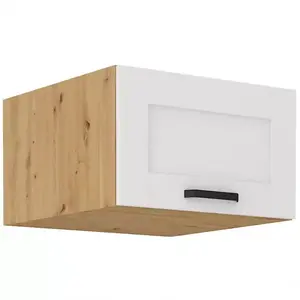 Konyhaszekrény Luna fehér matt/artisan 60 Nagu-36 1F kép