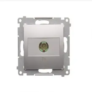DAK1/43R-TV antenna aljzat ezüst matt kép