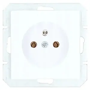 Egyetlen aljzat Z/U MEDIUM white 17664 kép