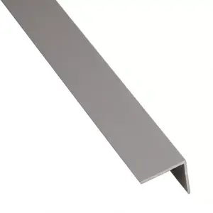 Öntapadós szögprofil PVC szürke matt 19, 5x19, 5x1000 kép