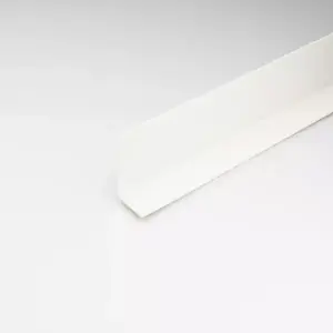 Szögprofil fehér szatén 20x20x1000 kép
