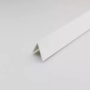 Szögprofil fehér szatén 30x30x1000 kép
