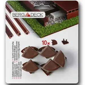 Negyedkör alakú végsapkák Bergdeck gesztenye kép