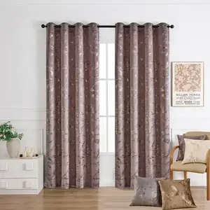 Függöny karikákon gold VET479/3/210GSM/140x250 heather kép