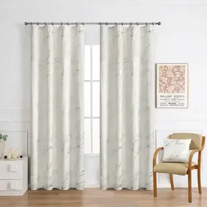 Függöny ráncoló szalagon VELVI 2504-7/210GSM 140x250 krém kép