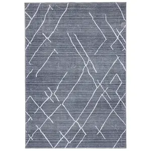 Szőnyeg Chenile Print Rug 1, 6/2, 3 RS2227PT-5 szürke kép