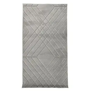 Szőnyeg Mary Microfiber 0, 6/1, 0 Mrd-852 ezüst kép