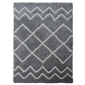 Szőnyeg Shaggy Auckland 1, 4/1, 9 td1116-b1 grey mix kép