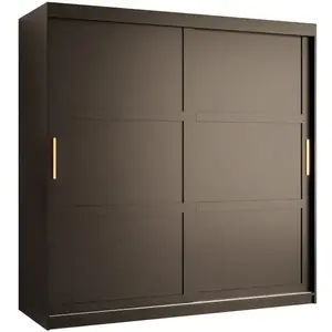 Szekrény Amiro 1 180 fekete/fekete kép
