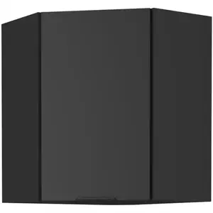 Konyhaszekrény Siena fekete matt 60x60 Gn-72 1f (45°) kép