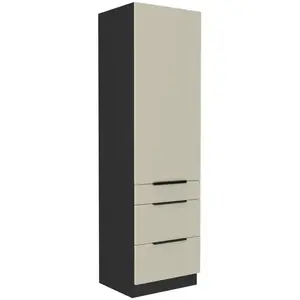 Konyhaszekrény Arona cashmere 60dks-210 1f 3s kép