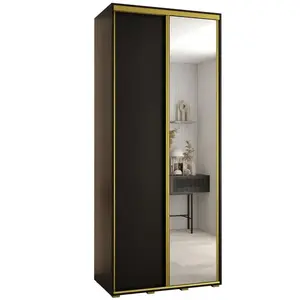Szekrény 45 Canaris 3 100 fekete/gold kép