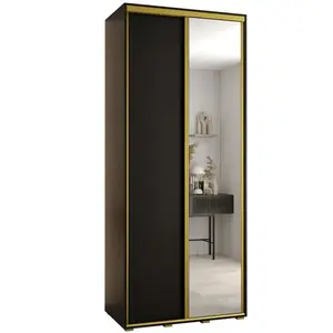 Szekrény 45 Canaris 3 120 fekete/gold kép