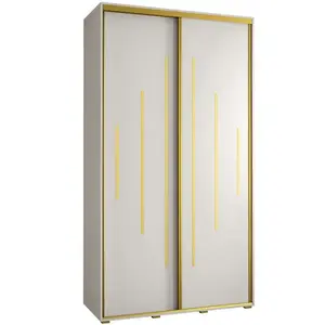 Szekrény 45 Canaris 12 140 fehér/gold kép