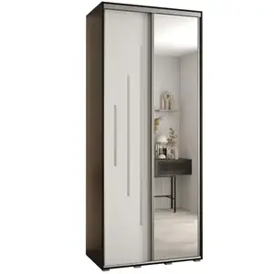 Szekrény 45 Canaris 13 110 fekete/fehér/silver kép