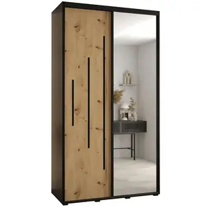 Szekrény 45 Canaris 13 140 fekete/artisan/fekete kép