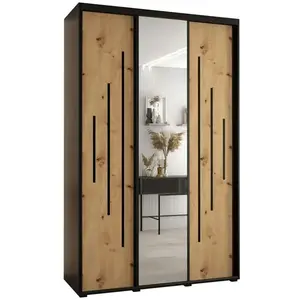 Szekrény 45 Canaris 13 160 fekete/artisan/fekete kép