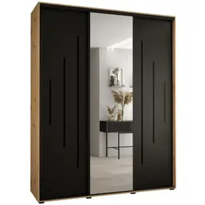 Szekrény 45 Canaris 13 200 artisan/fekete/fekete kép