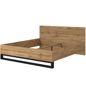 Ágy 180/200 Halle S 32 tölgy Wotan kép
