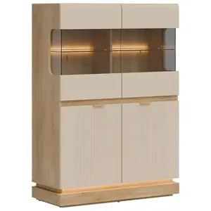 Vitrin Alacsony Milton Ml04 Cashmere kép