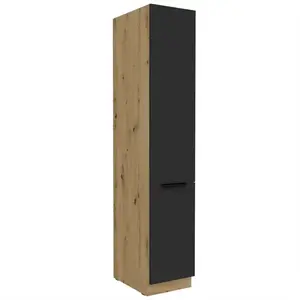 Konyhaszekrény Aria-Bl/Ar Anti Fingerprint 40dk-210 2f kép