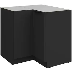 Konyhaszekrény Aria-Bl/Bl Anti Fingerprint 90x90 Dn 2f Bb kép