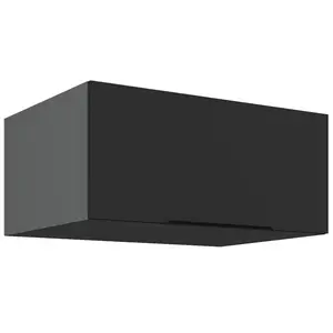Konyhaszekrény Aria-Bl/Ant Anti Fingerprint 80 Nagu-36 1f kép