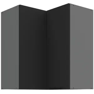 Konyhaszekrény Aria-Bl/Ant Anti Fingerprint 60x60 Gn-72 2f (90°) kép