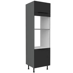 Konyhaszekrény Aria-Bl/Ant Anti Fingerprint 60dpm-215 2f kép