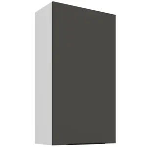 Konyhaszekrény Aria-Gr/Wh Anti Fingerprint 60g-108 1f kép